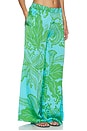 view 2 of 6 PANTALON MEGAN  in Green Reef Wave Bicolore