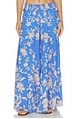 view 1 of 6 PANTALÓN SOLEDAD  in Blue Palm Beach