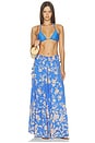 view 5 of 6 PANTALÓN SOLEDAD  in Blue Palm Beach