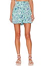 view 1 of 4 MABELLE スカート in Aqua Chagal