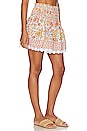 view 2 of 4 GALIA 미니 스커트 in ORANGE AQUARELLE