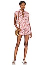 view 1 of 3 Margo Romper in Pink Clary