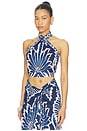 view 2 of 4 Suma Top in Navy Cartagena