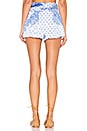 view 3 of 4 Coco Short in White Blue Banana