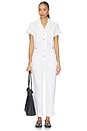 view 2 of 4 Grover Short Sleeve Field Suit in Vivid White