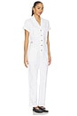 view 3 of 4 Grover Short Sleeve Field Suit in Vivid White