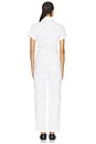 view 4 of 4 Grover Short Sleeve Field Suit in Vivid White