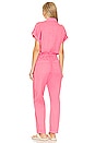view 3 of 4 Jordan Short Sleeve Zip Front Jumpsuit in Pink Punch