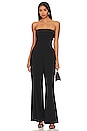 view 1 of 3 Valentina Polished Jumpsuit in Black