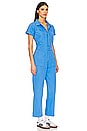 view 2 of 3 Campbell Aviator Flight Suit in Blue Belle