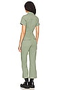 view 3 of 3 Makenna Utility Wideleg Jumpsuit in Calvary Olive
