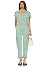 view 1 of 3 Grover Cargo Jumpsuit in Aloe Snow