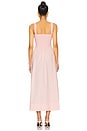 view 3 of 3 Genevieve Smocked Embroidered Bodice Dress in Pink Salt