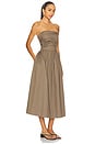 view 2 of 3 Florence Strappy Back Dress in Driftwood