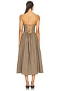 view 3 of 3 Florence Strappy Back Dress in Driftwood