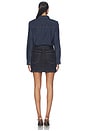 view 4 of 4 Pixie Mix Media Mini Dress in Celeste