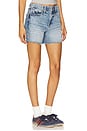 view 2 of 6 Kennedy Relaxed Mid Rise Cut Off Short Shorts in Central Vintage