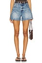 view 1 of 6 Saige High Rise A-line Short in Safari