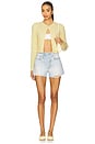 view 5 of 6 Nova High Rise Cut Off Short in Radiant Vintage