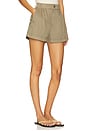 view 2 of 6 Felix Pleated Short in Soft Moss