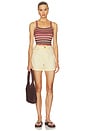 view 5 of 6 SHORT SAIGE in Yellow