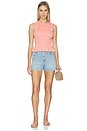 view 5 of 6 Aoki High Rise A-Line Shorts in Terrace
