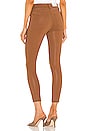view 3 of 4 Aline High Rise Skinny in Coated Cognac