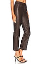 view 2 of 4 Lennon High Rise Crop Boot Pant in Coffee Bean