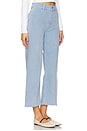 view 2 of 6 Penny High Rise Crop Horseshoe in Frost Blue