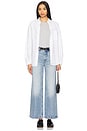 view 5 of 6 Petite Lana Ultra High Rise Wide Leg Jeans in Break