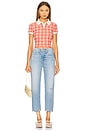 view 5 of 6 Cassie Crop Jeans in Leisure Vintage