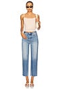 view 5 of 6 Charlie High Rise Classic Straight in Rhythm Vintage