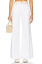 view 1 of 6 Izzy Mid Rise Wide Leg in Vivid White