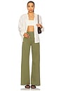 view 5 of 6 Penny High Rise Crop Wide Leg in Meadow