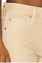 view 6 of 6 Lexi Mid Rise Bowed Straight in Sand Dollar