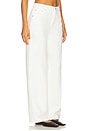 view 2 of 6 Tate High Rise Bowed Wide Jeans in Paper White