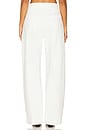 view 4 of 6 Tate High Rise Bowed Wide Jeans in Paper White