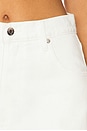 view 6 of 6 Tate High Rise Bowed Wide Jeans in Paper White