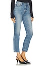 view 2 of 6 Bri Ankle High Rise Slim Straight Jeans in Charleston