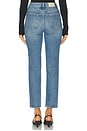 view 4 of 6 Bri Ankle High Rise Slim Straight Jeans in Charleston