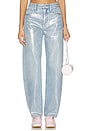 view 1 of 6 Wes High Rise Barrel Jeans in Spellbound