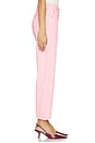 view 3 of 6 Lexi Mid Rise Bowed Straight Jeans in Blush