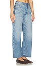 view 2 of 6 Tate Crop High Rise Bowed Wide Leg Jeans in Ablaze