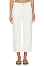 view 2 of 7 Kacey Mid Rise Cuffed Boyfriend Jeans in Optic White