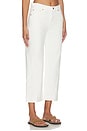 view 3 of 7 Kacey Mid Rise Cuffed Boyfriend Jeans in Optic White