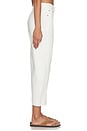 view 4 of 7 Kacey Mid Rise Cuffed Boyfriend Jeans in Optic White