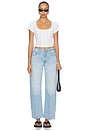 view 6 of 7 Donny Rolled Hem Boyfriend Jeans in Old Blues