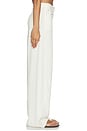 view 4 of 7 Sydney High Rise Bowed Wide Jeans in Egret
