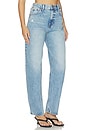 view 2 of 6 Wes High Rise Barrel Jeans in Blue Cloud