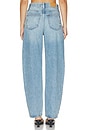 view 4 of 6 Wes High Rise Barrel Jeans in Blue Cloud